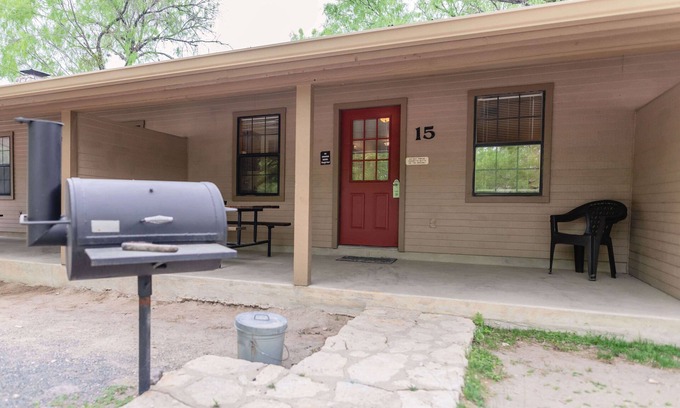 Sabinal Cabin | Frio Country Resort - Within walking distance to the Frio River!