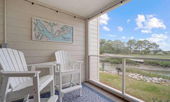Saint Helena Island Villa | Fripper Upper: 1st Floor, Just for TWO, MARSH Views, FREE Coffee/Tea/Creamer, Club Cards Available!