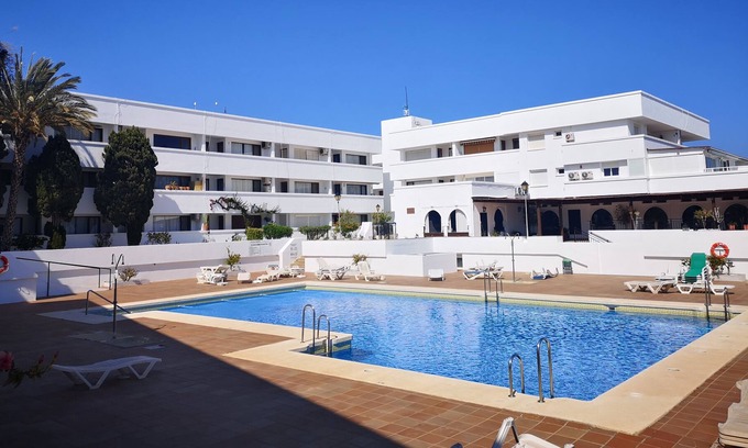 La Parata Apartment | Front line, 2nd floor apartment with seaviews & private parking