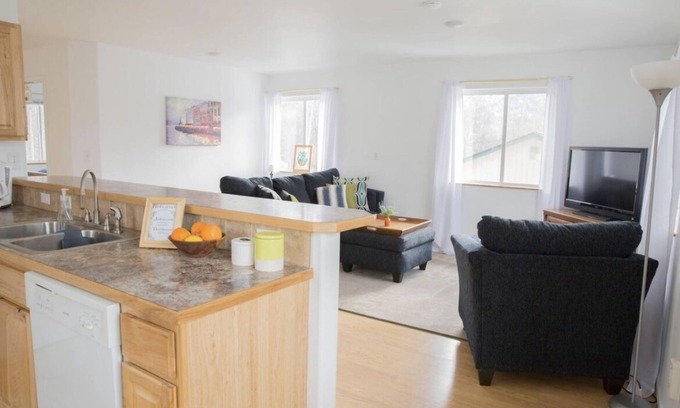 Chugiak Apartment | Full Apartment on Peaceful Alaskan Homestead