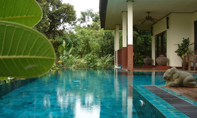 Um Chan Villa | Full Board Private Pool Villa in the Rice Paddies;Thai welcome