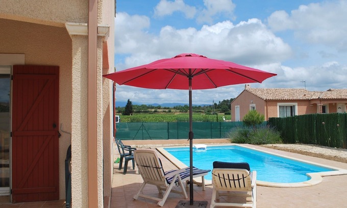 Trebes House | Full house with private pool, Trebes village on Canal Du Midi, near Carcassonne.