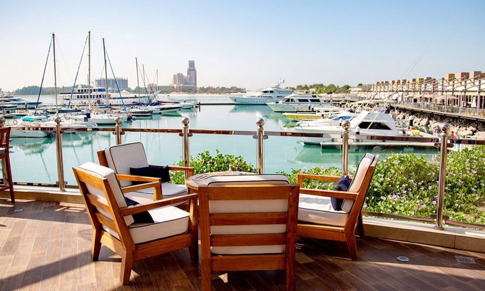 Al Hamra Village Apartment | Full sea view Studio high floor