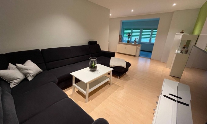 Bad Salzungen Apartment | Fully equipped vacation apartment with loggia, whirlpool bath and massage shower