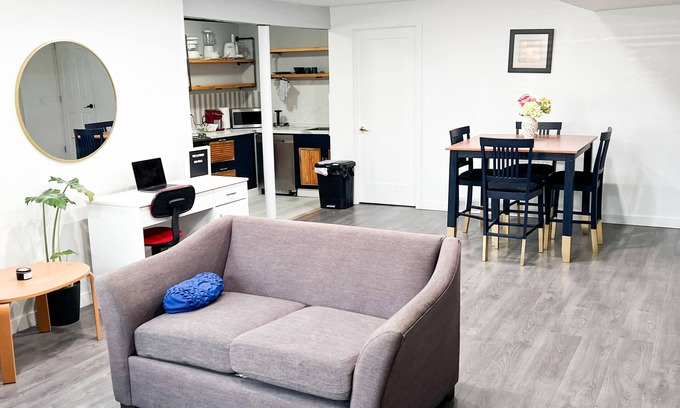 Moose Jaw Apartment | Fully furnished 2 bedroom modern farmhouse style (Family-Friendly)