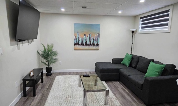 St. Vital Apartment | Fully Furnished Basement Unit – Private Entrance Included