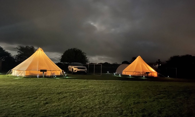 Truro Cabin | Fully Furnished Glamping (Benson) - private bathroom, excellent central location