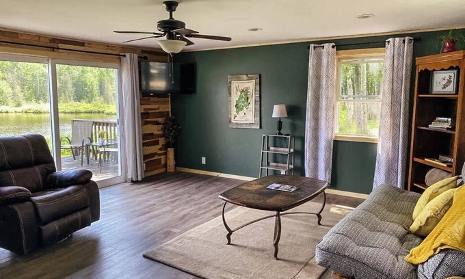 Shin Pond House | Fully Furnished, Two-bedroom Waterfront Townhouse at Mt. Chase Lodge