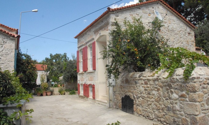 Foca Cottage | Fully Restored Greek Style Old Stone House