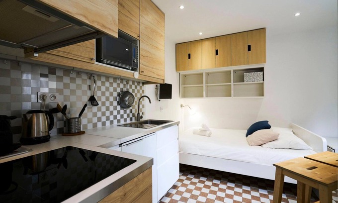 Vauban - Wazemmes Apartment | Functional studio for short stays