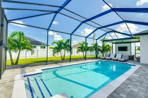 Diplomat House | Furnished Lanai and Private Pool Cape Coral Home