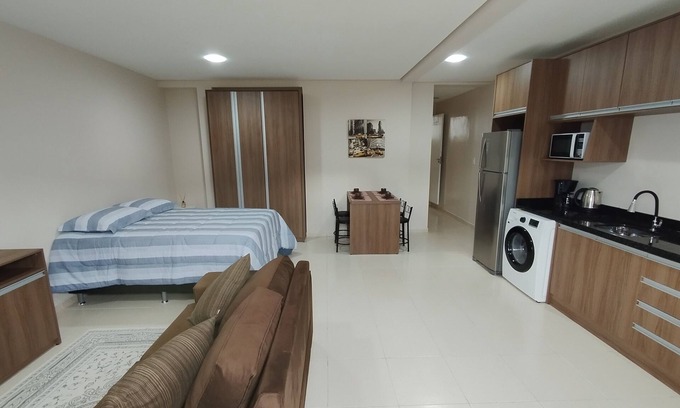 Ceramarte Apartment | Furnished Studio 03 - Perfect space for a couple, complete with all amenities