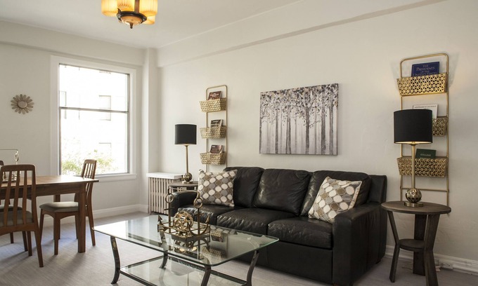 Tenderloin Apartment | Furnished Studio in Art Deco landmark, Centre of SF/HAM411