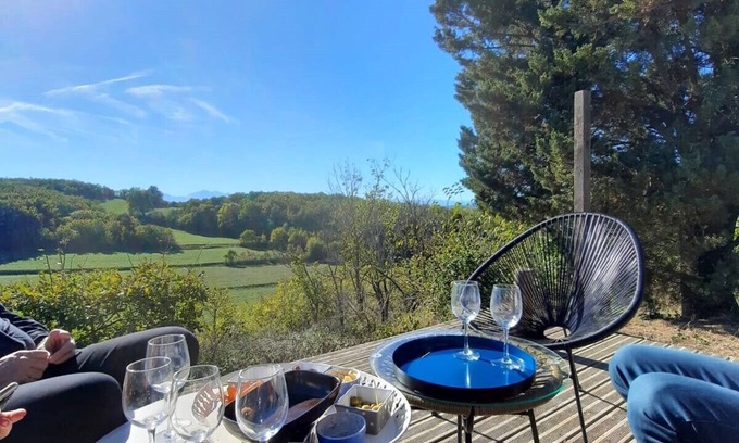 Lignairolles Cottage | Gîte 2 p., private garden, swimming pool, nature