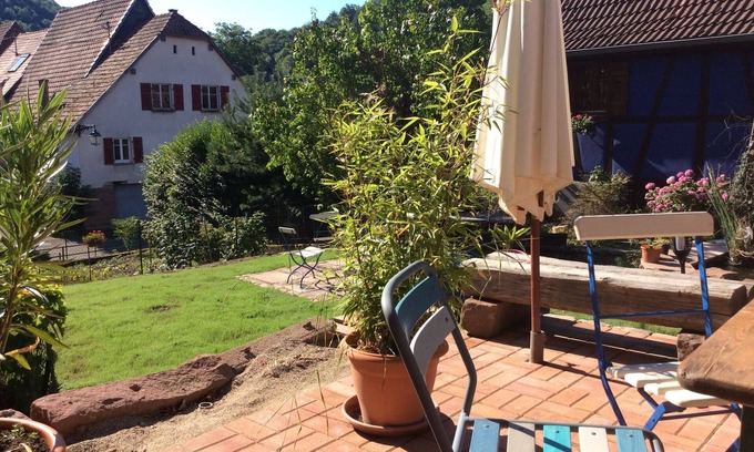 Albe Cabin | Gîte Irrkrut Avec Terrasse et Jardin Clôturé