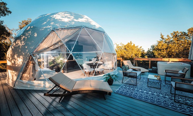 Fredericksburg Cabin | GAIA Geodome Fredericksburg