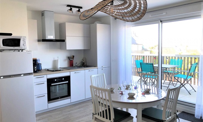 Plouharnel Apartment | GALION - Apartment for holiday rental, Plouharnel, Morbihan Sud - T212