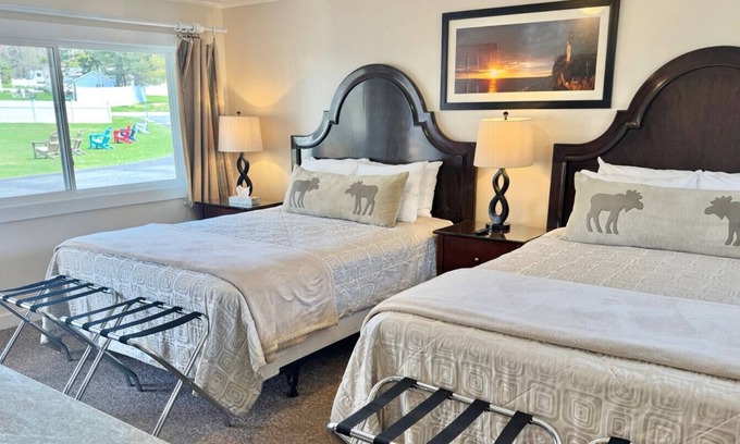 Hulls Cove Hotel | Gallagher's Travels Room Six (Double Queen)