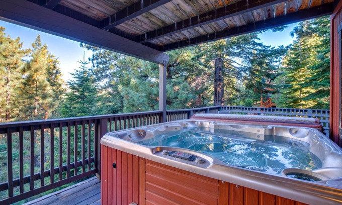 Pioneer Trail House | Game Rooms, Sauna and Decks South Lake Tahoe Home