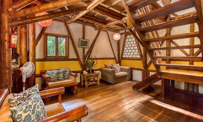 Chiguata House | Garden House is located on a Beach front property