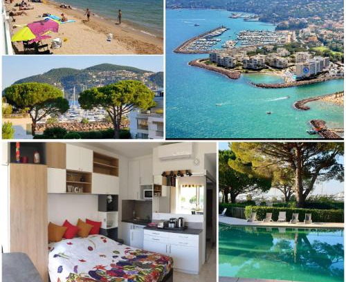 Mandelieu-la-Napoule Beach Apartment | Garden and beach sea view apartment Cannes