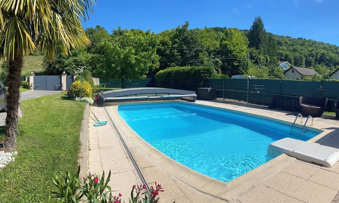 Massongy Apartment | Garden level near Yvoire and lake