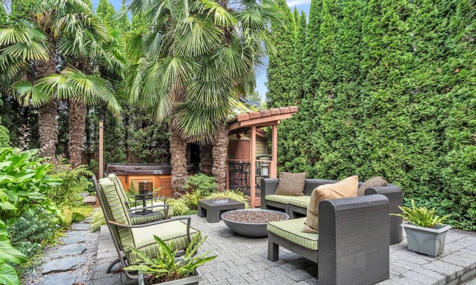 Riley Park Apartment | Garden Oasis Suite Near Popular Main Street 1 Bedroom Apts by Redawning