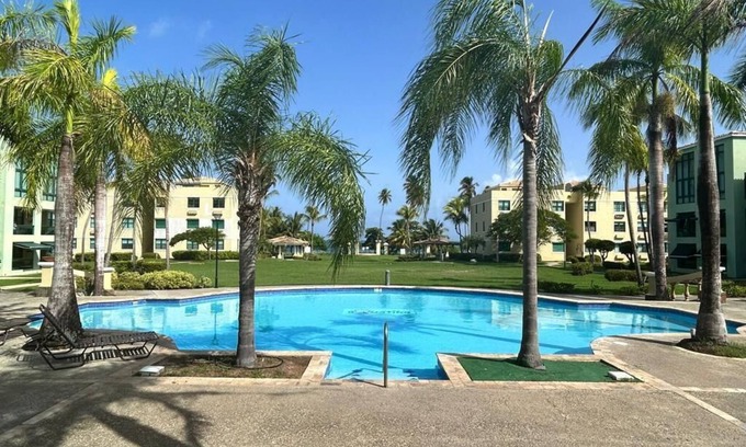 Mediania Alta Apartment | Garden pool view with no stairs @ Aquatika 8001