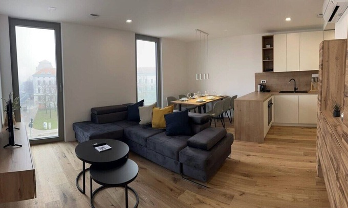 Ljubljana City Centre Apartment | Garden Residence - Premium Alpine View Apartment