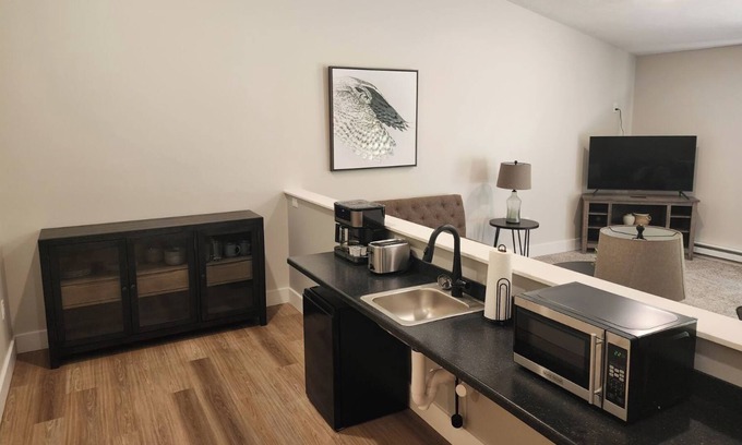 Upper Peninsula Apartment | Garden Room Suite - 2 bedroom fully ADA accessible unit in the Econolodge motel.