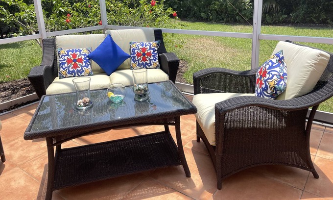 Wabasso Beach House | Gated community. 2/2 Large screened patio. 2-car garage. No pets, no smoking.