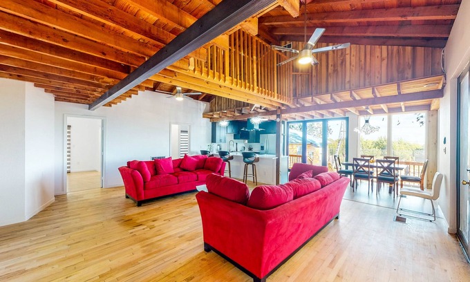 Princeton Cabin | Gated Ranch Home on 5 Acres with Lavon Lake Access, ATV Trails, Petting Zoo