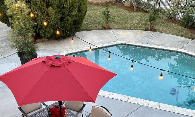 La Sierra Apartment | Gated Suite - King Bed, Cozy, Quiet, Kitchen, Pool