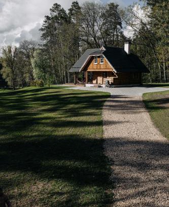 Adazi House | "Gaujmale" sauna house in nature