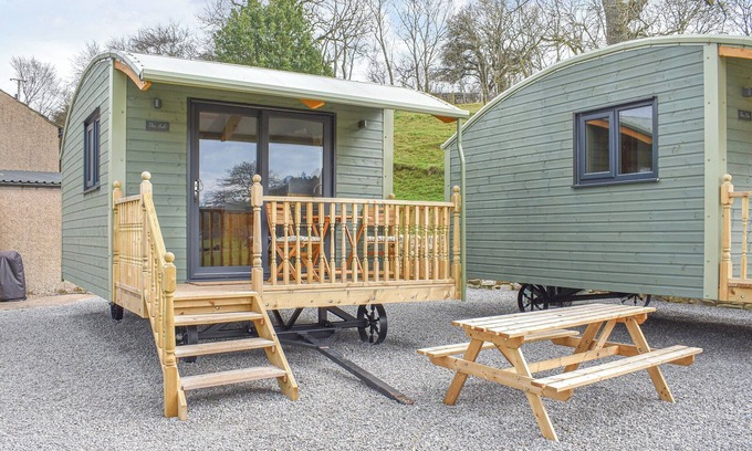 Smardale Cottage | Its a Shepherds Hut underneath with the size and comforts of a pod on top.