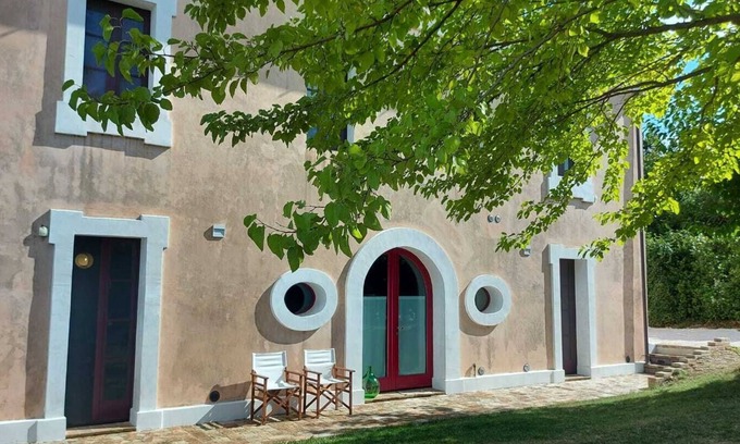 San Marcello Apartment | Gelso apartment in country villa with pool in the heart of the Marche region