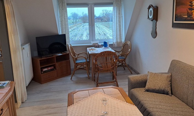 Friedrichskoog Apartment | Gemütliche Ferienwohnung für Paare Oder Alleinreisende Ohne Haustier