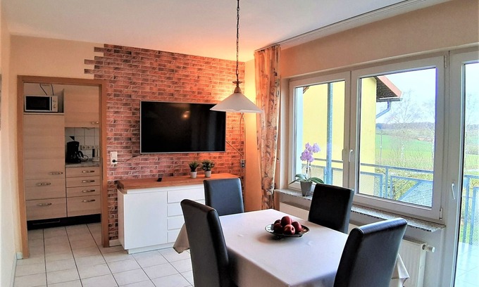Creglingen Apartment | Gemütliche Ferienwohnung 80qm, mit 2 Schlafräumen