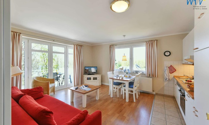 Gohren Apartment | Gemütliche Ferienwohnung mit Großem Südbalkon!