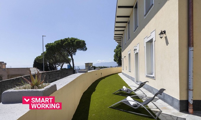Castelletto Apartment | Genova Skyline with Terrace by Wonderful Italy