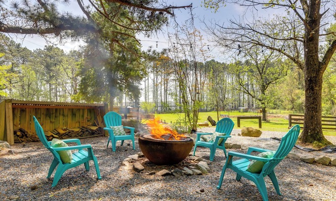 Lithonia Apartment | Georgia Farmhouse Studio w/Hiking Trail