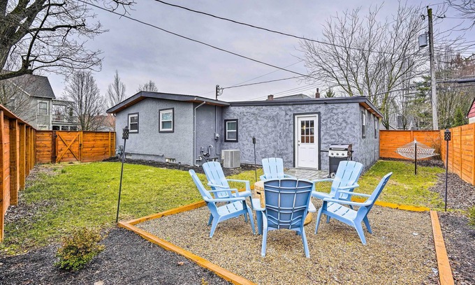 Downtown Columbus House | German Village Getaway w/Grill: 4 Mi to OSU!