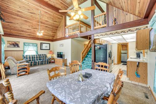 Germfask House | Germfask Home with Fire Pit, Grill and Yard Games!
