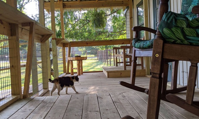 Cypress Cottage | Gerries Place1 - PRIVATE- Unique Cottage- Rescue Llama Ranch - Suburb of Houston