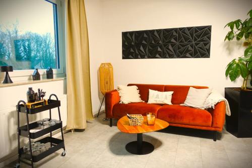 Großenbaum Apartment | Getaway Apartment - Balkon - Küche - Ruhe - Wäsche - S-Bahn - 60 qm