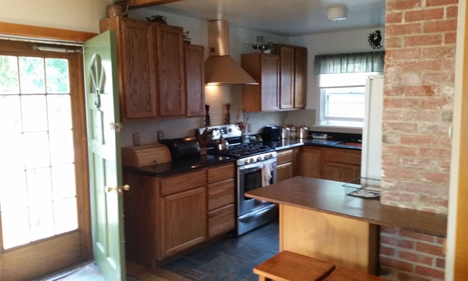 Buffalo House | Getaway from it all, in this self-sufficient home.