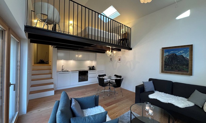 Zuoz Apartment | Giardin Apartment: Garden Bliss, Wellness, and Historic Elegance