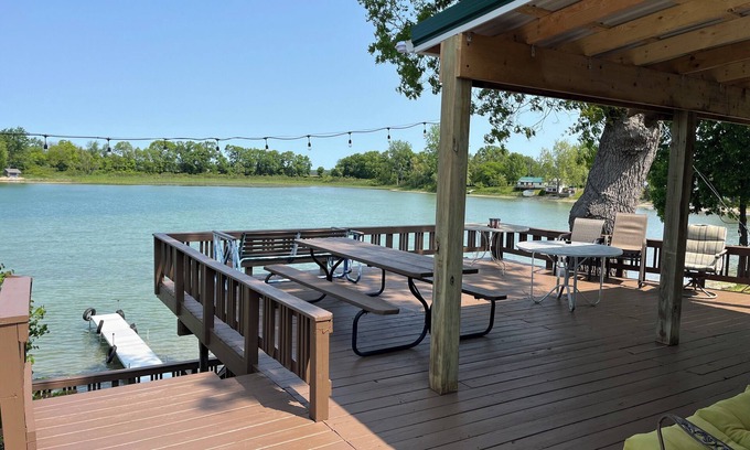 Bronson Cottage | Gilead Lakefront Cottage with Large Deck and Beautiful View