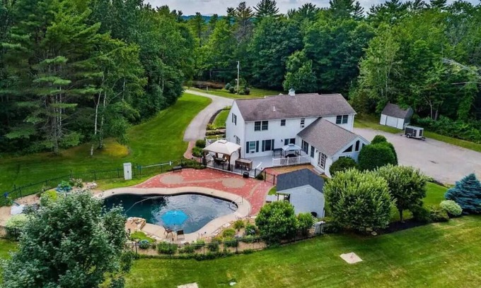Laconia House | Gilford Getaway - Pool & Hot Tub - Lakes Region