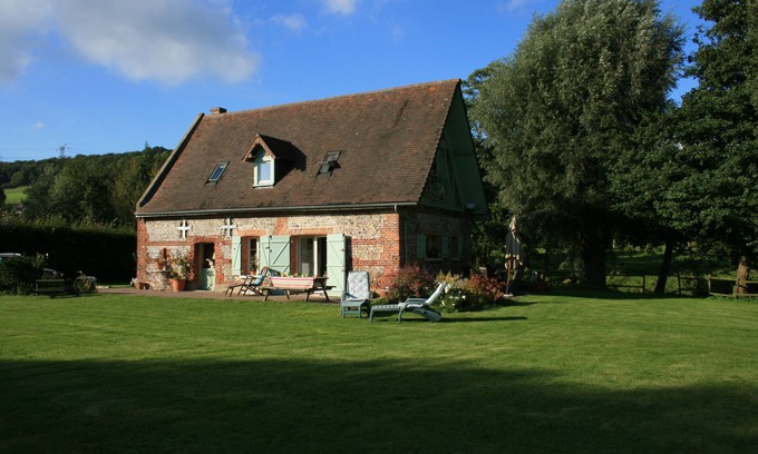 Saint-Aubin-le-Cauf House | Gite 6 pers la Bouverie near the green avenue